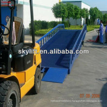 Commodity shelf, hydraulic container unloading ramps sale